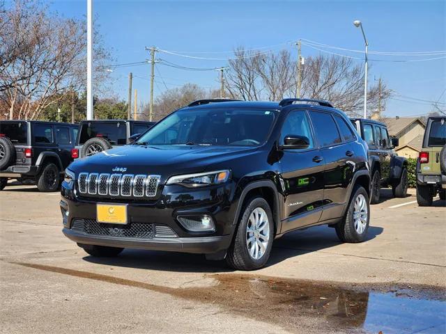 used 2022 Jeep Cherokee car, priced at $21,997