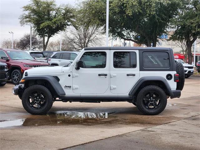 used 2020 Jeep Wrangler Unlimited car, priced at $25,257