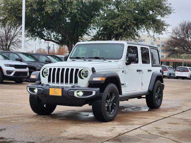 used 2020 Jeep Wrangler Unlimited car, priced at $25,257