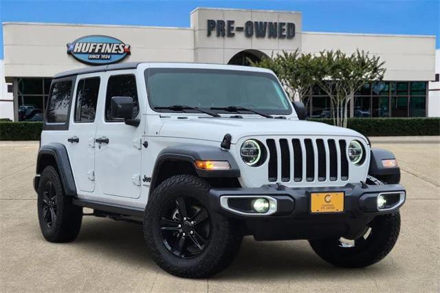 used 2020 Jeep Wrangler Unlimited car, priced at $25,257