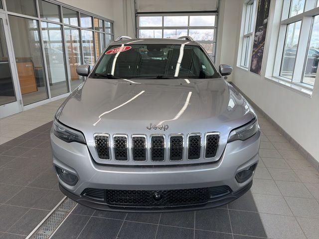 used 2021 Jeep Cherokee car, priced at $19,654