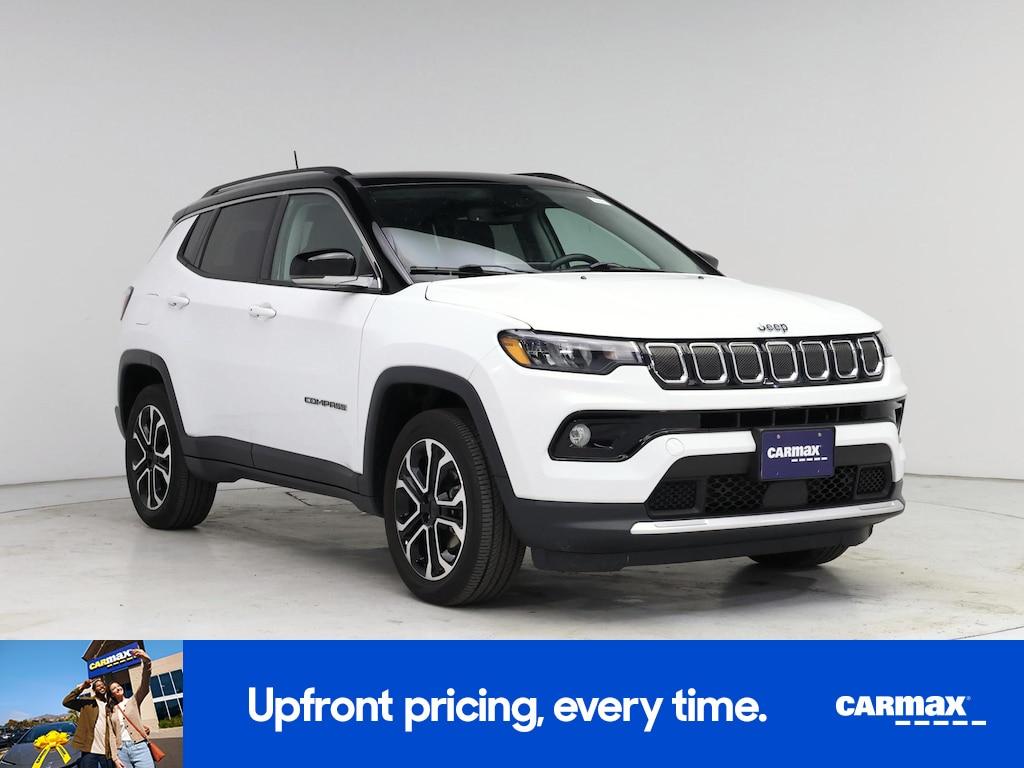 used 2022 Jeep Compass car, priced at $23,998