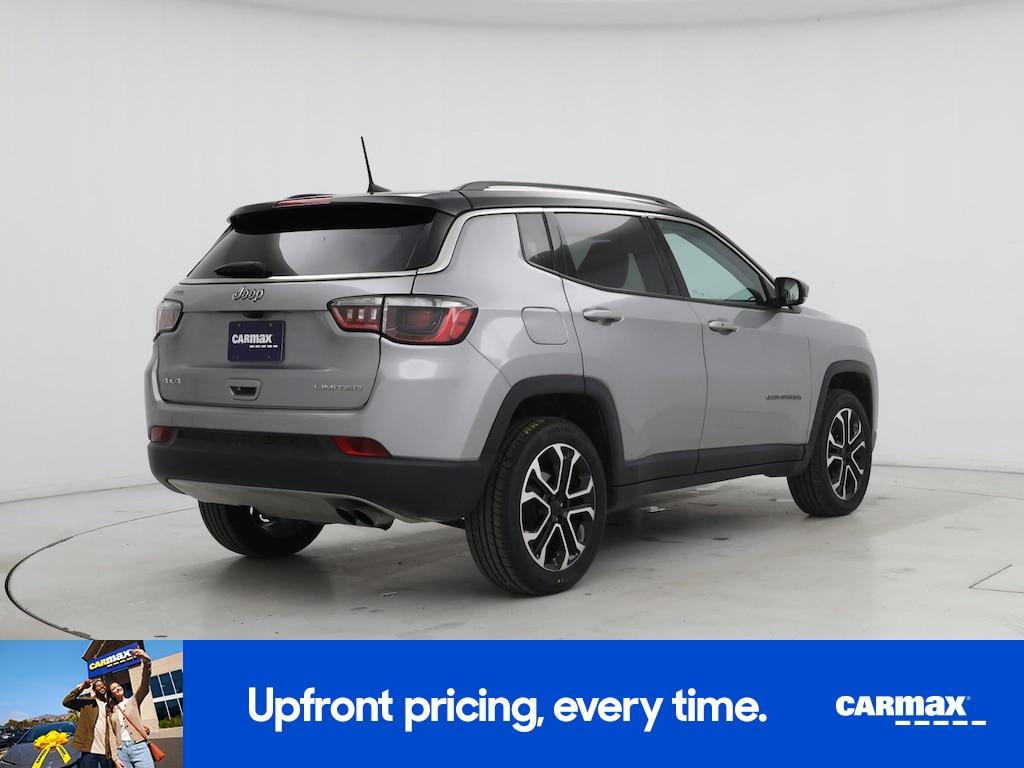 used 2022 Jeep Compass car, priced at $20,998
