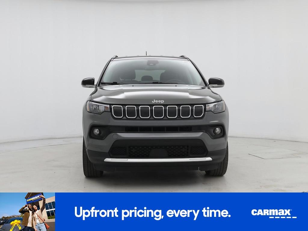 used 2022 Jeep Compass car, priced at $21,998
