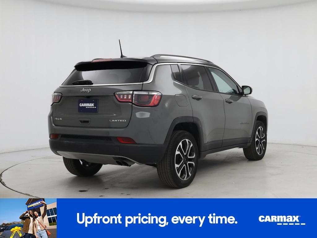 used 2022 Jeep Compass car, priced at $21,998