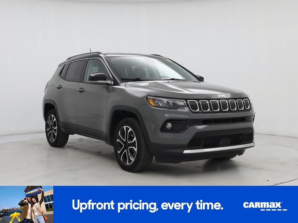 used 2022 Jeep Compass car, priced at $21,998
