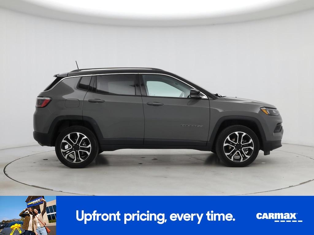 used 2022 Jeep Compass car, priced at $21,998