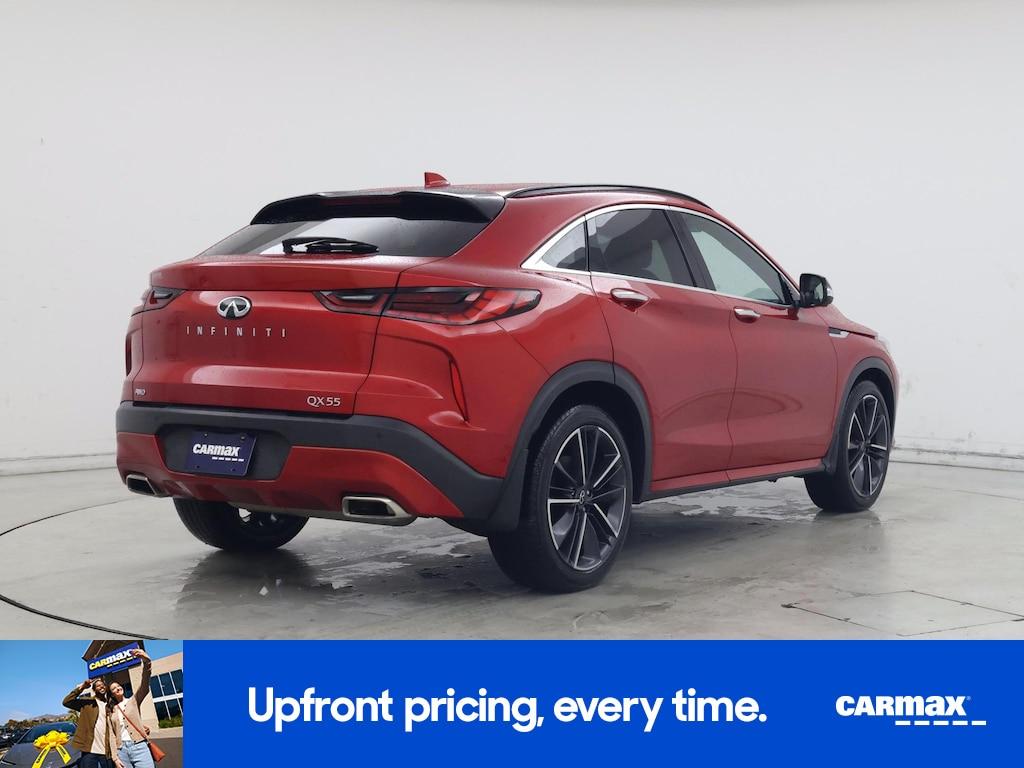 used 2023 INFINITI QX55 car, priced at $33,998