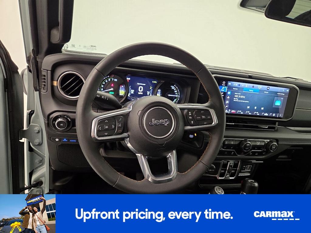 used 2024 Jeep Wrangler 4xe car, priced at $34,998