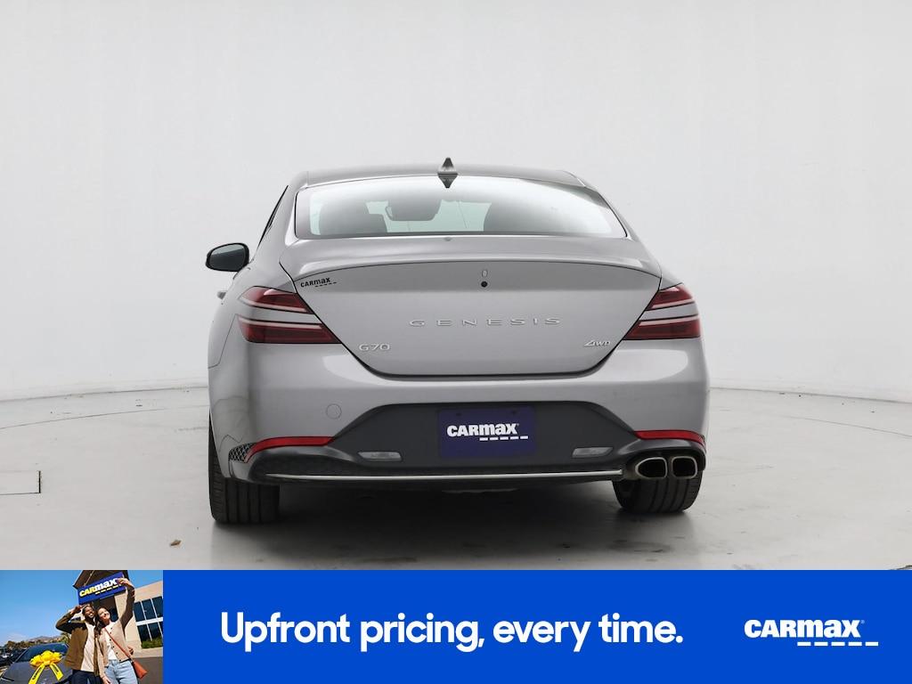 used 2023 Genesis G70 car, priced at $26,998