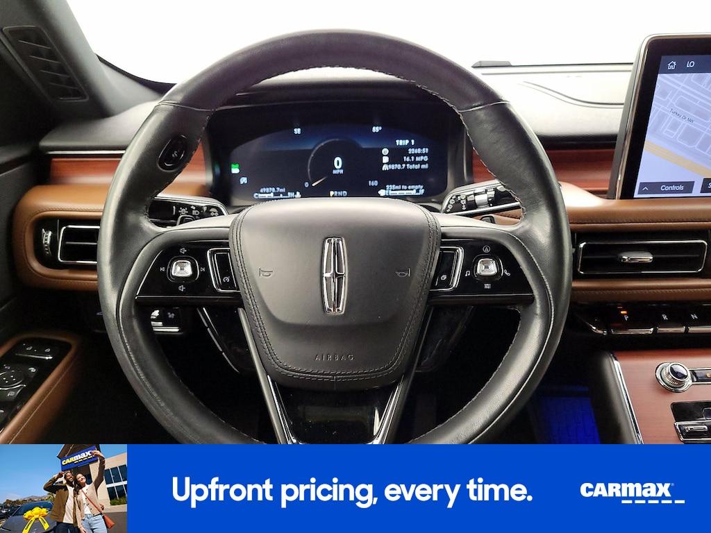 used 2022 Lincoln Aviator car, priced at $41,998
