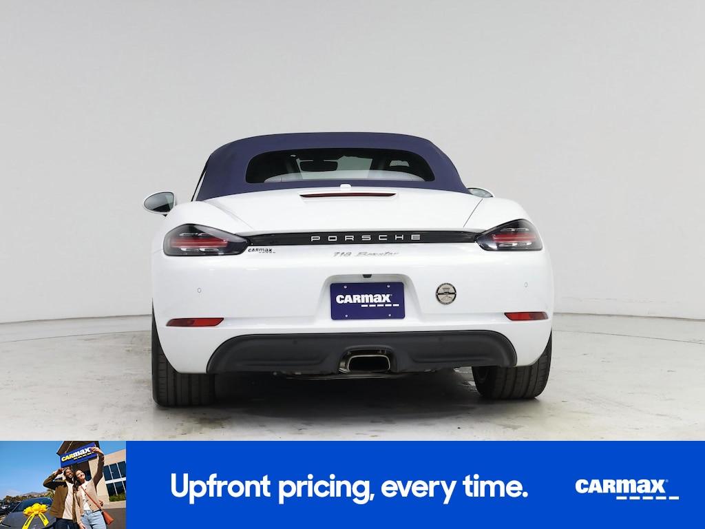 used 2022 Porsche 718 Boxster car, priced at $64,998