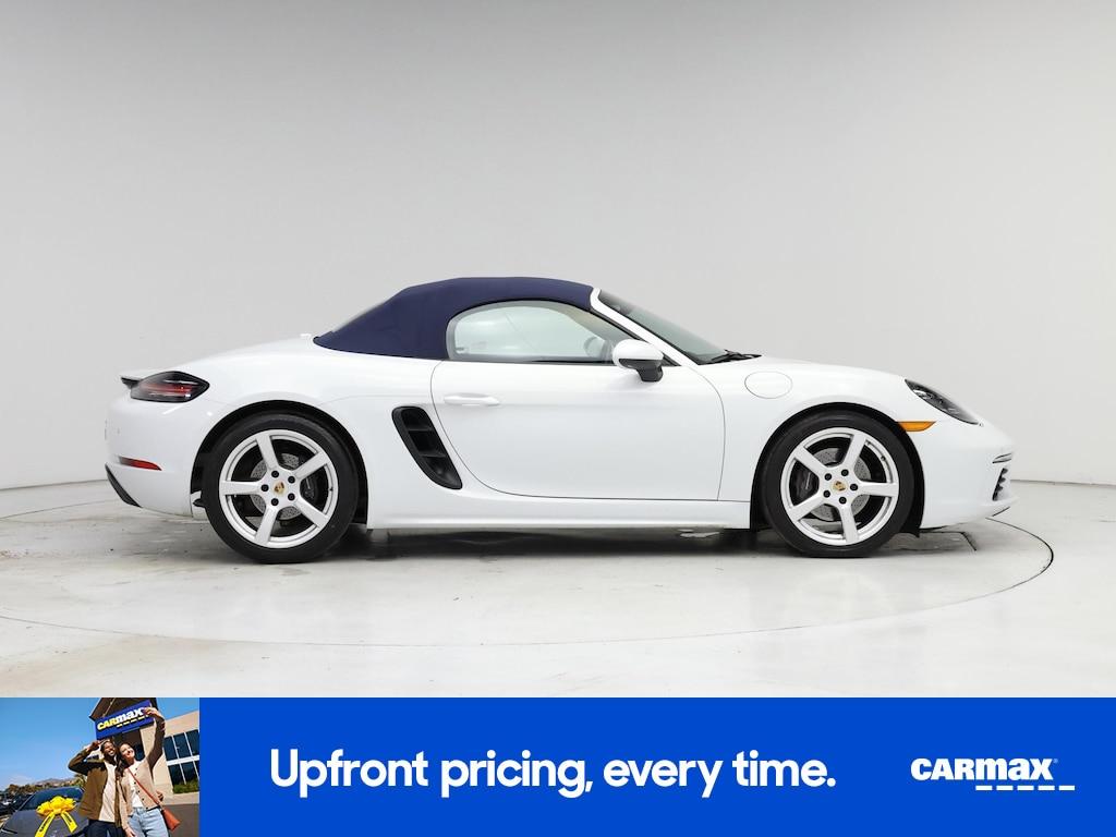 used 2022 Porsche 718 Boxster car, priced at $64,998