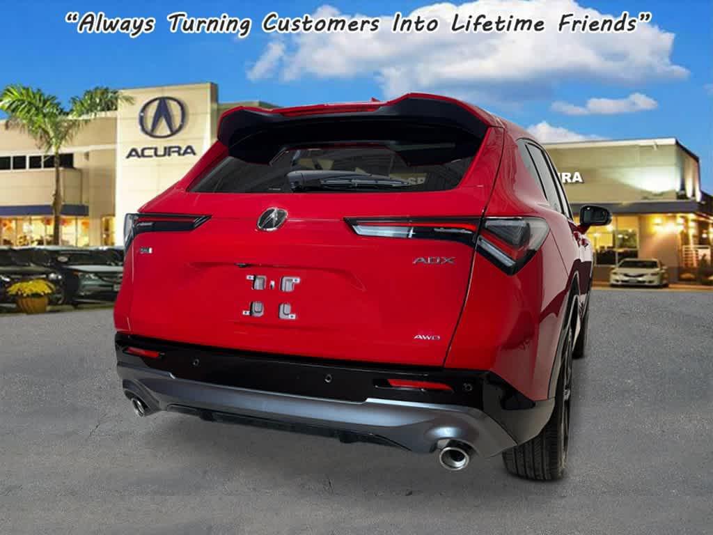 new 2025 Acura ADX car, priced at $45,350