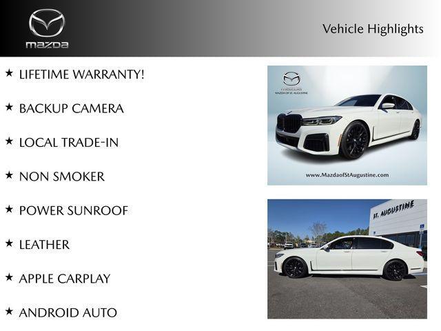 used 2021 BMW 750 car, priced at $39,777