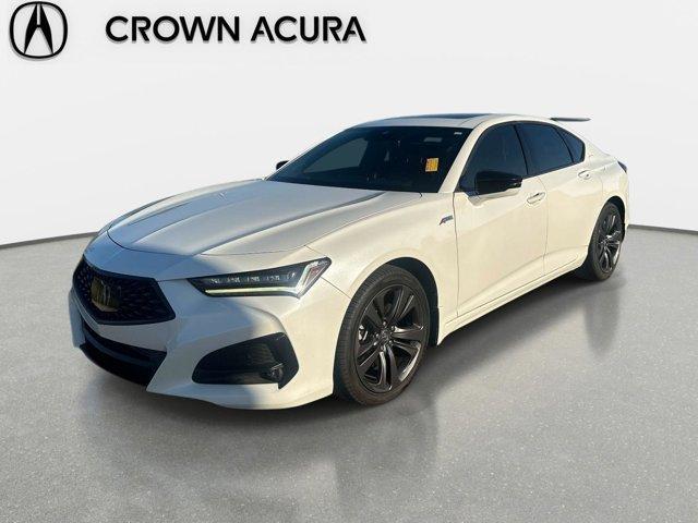 used 2022 Acura TLX car, priced at $31,000