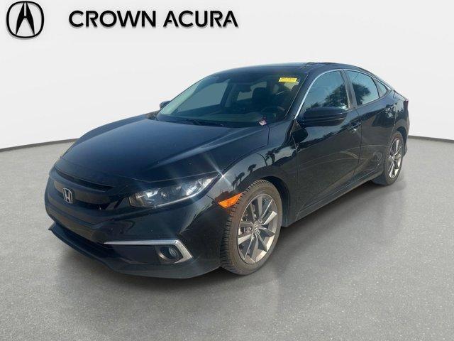 used 2021 Honda Civic car, priced at $18,000