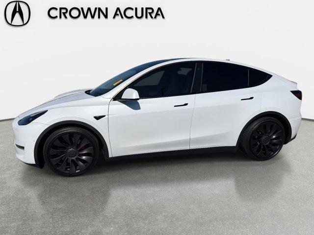 used 2022 Tesla Model Y car, priced at $27,900