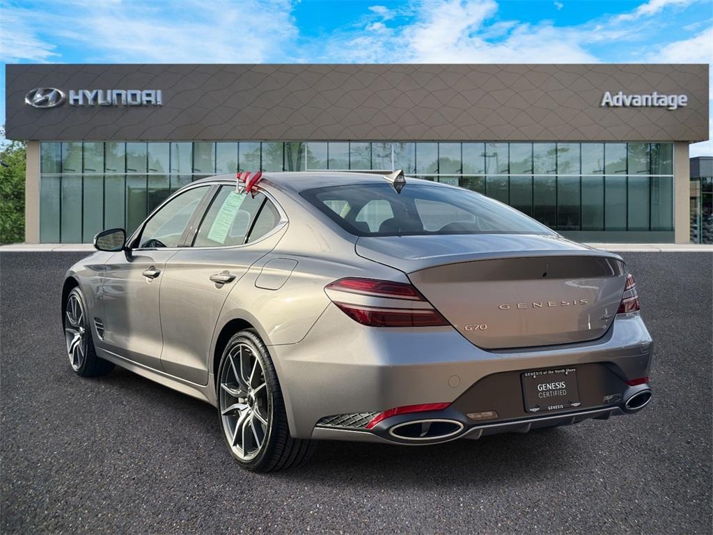 used 2026 Genesis G70 car, priced at $38,387