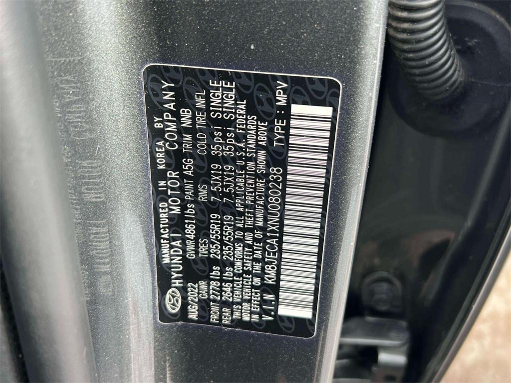 used 2022 Hyundai TUCSON Hybrid car, priced at $24,992