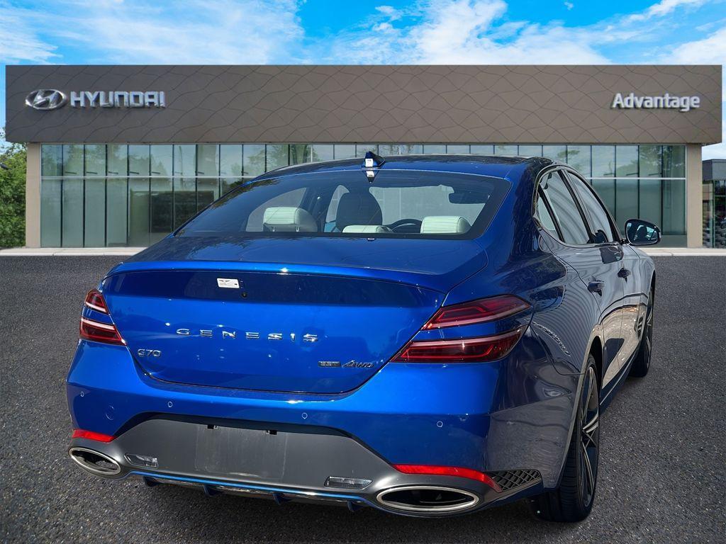 used 2025 Genesis G70 car, priced at $42,000