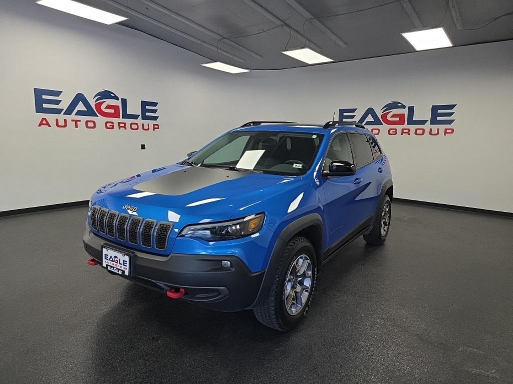used 2022 Jeep Cherokee car, priced at $22,390