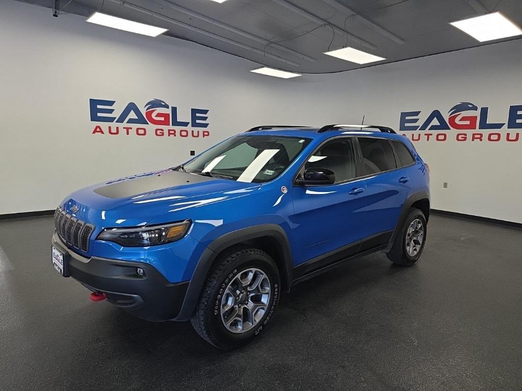 used 2022 Jeep Cherokee car, priced at $22,390
