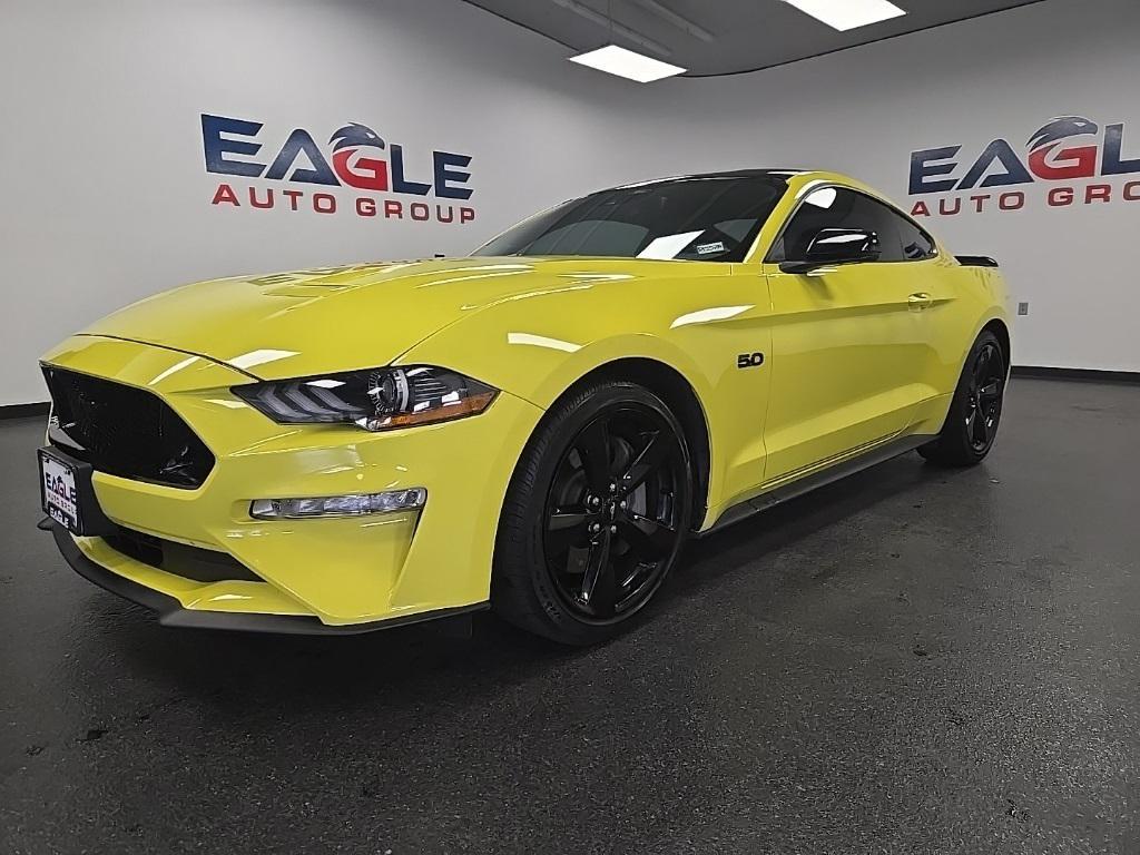 used 2021 Ford Mustang car, priced at $33,990
