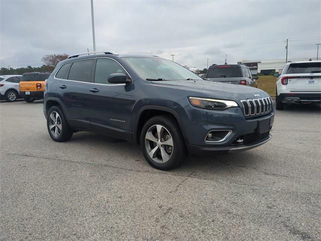 used 2021 Jeep Cherokee car, priced at $20,255