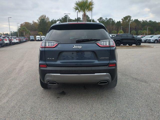 used 2021 Jeep Cherokee car, priced at $19,660
