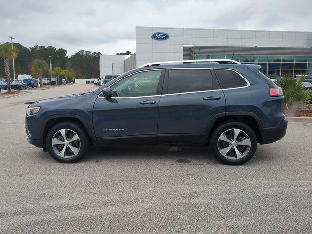 used 2021 Jeep Cherokee car, priced at $19,660