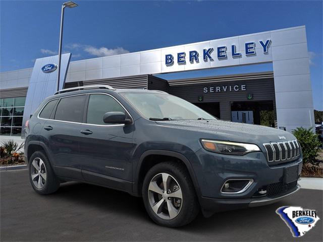 used 2021 Jeep Cherokee car, priced at $20,560