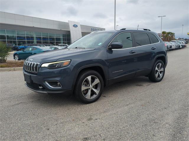 used 2021 Jeep Cherokee car, priced at $20,255