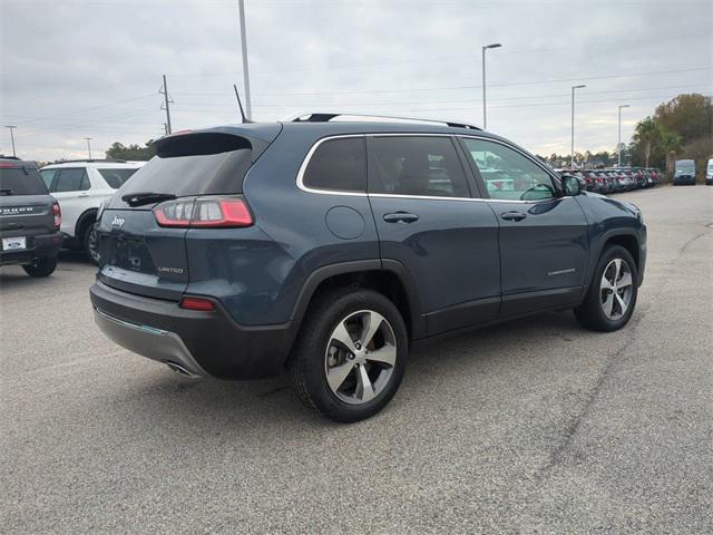 used 2021 Jeep Cherokee car, priced at $20,255
