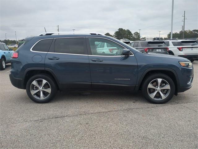 used 2021 Jeep Cherokee car, priced at $20,255