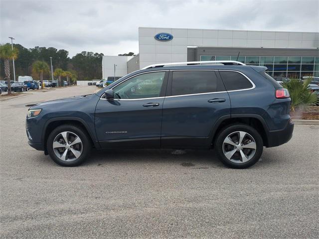 used 2021 Jeep Cherokee car, priced at $20,255