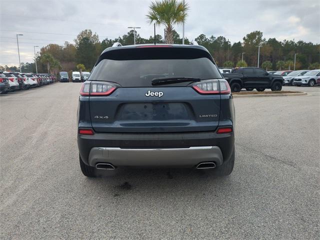 used 2021 Jeep Cherokee car, priced at $20,255
