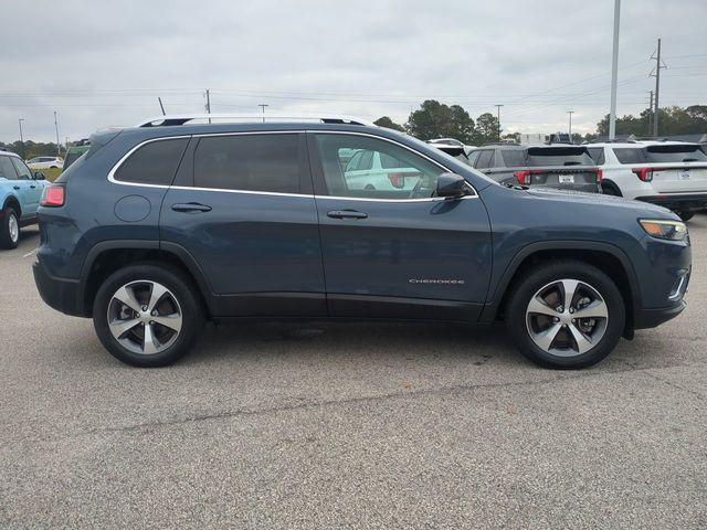 used 2021 Jeep Cherokee car, priced at $19,660
