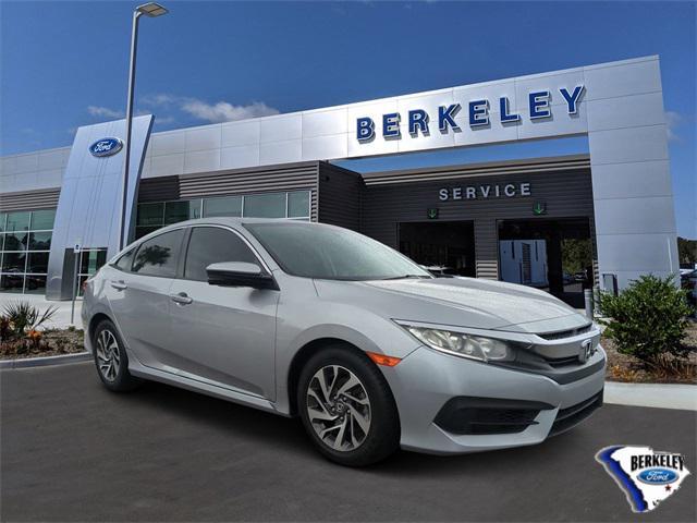 used 2018 Honda Civic car, priced at $12,195