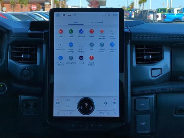 used 2025 Ford F-150 Lightning car, priced at $53,075