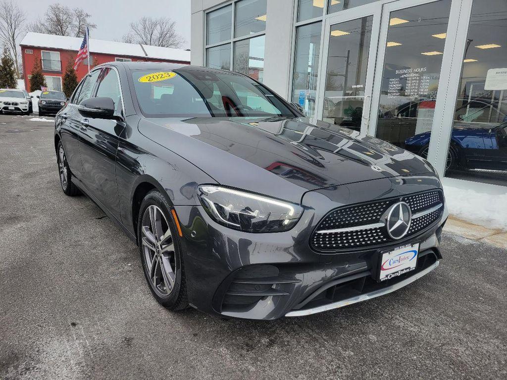 used 2023 Mercedes-Benz E-Class car, priced at $37,999
