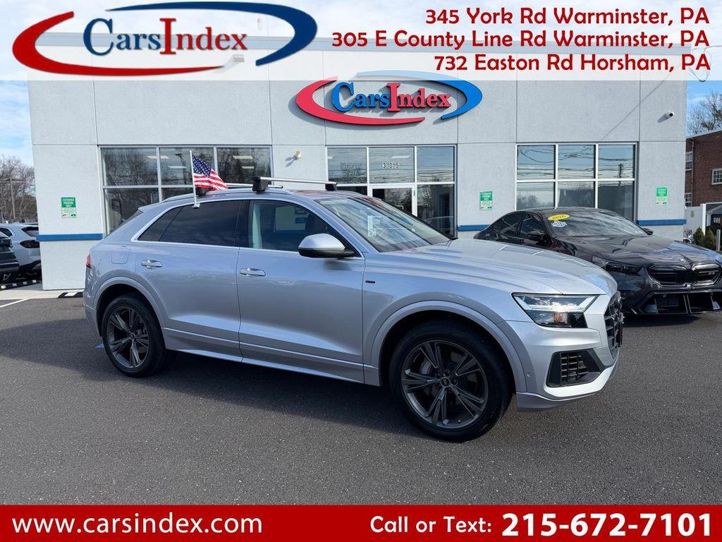used 2022 Audi Q8 car, priced at $36,998