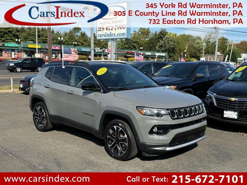 used 2023 Jeep Compass car, priced at $19,999