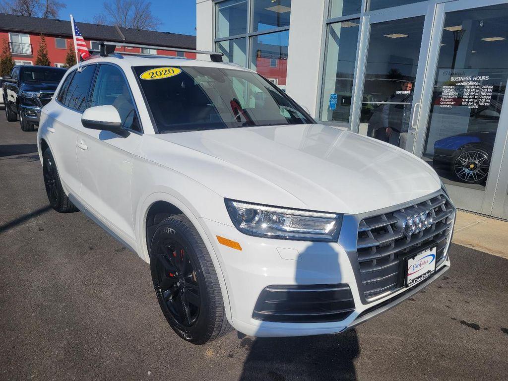 used 2020 Audi Q5 car, priced at $17,999