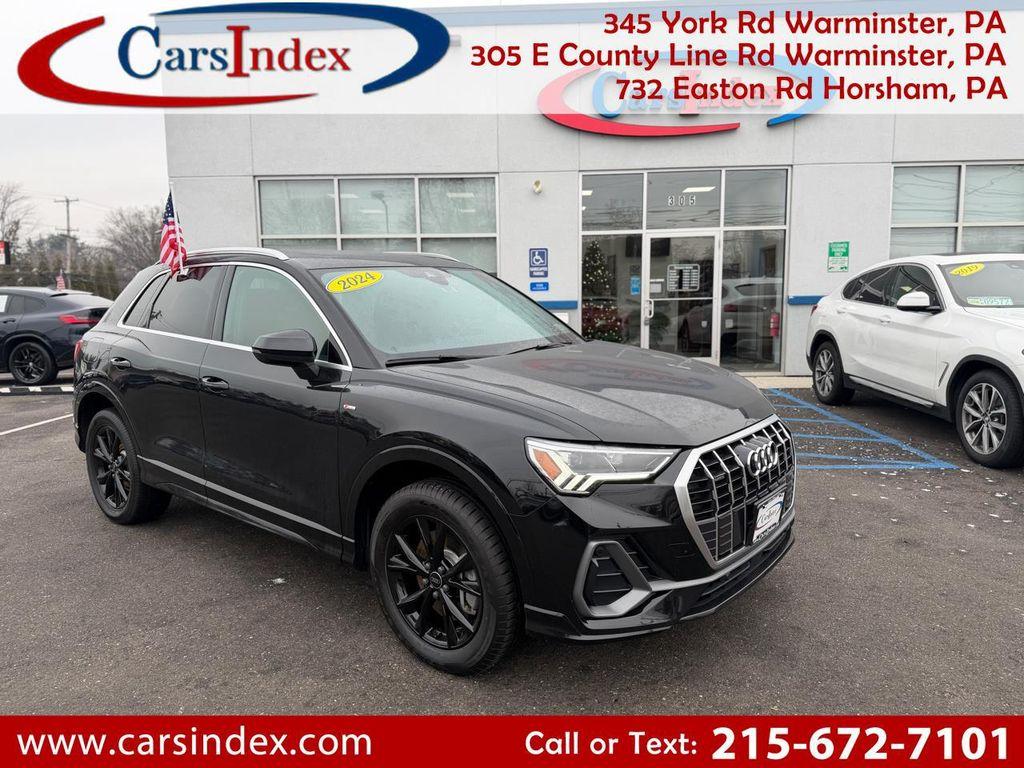 used 2024 Audi Q3 car, priced at $27,999