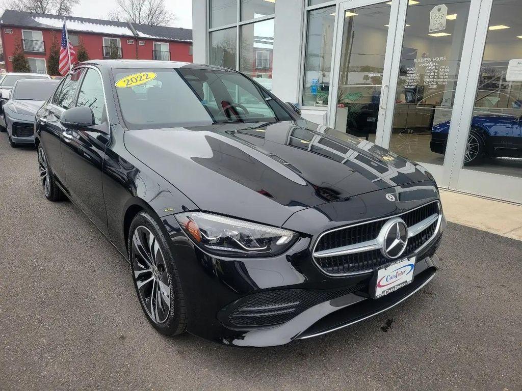used 2022 Mercedes-Benz C-Class car, priced at $31,999