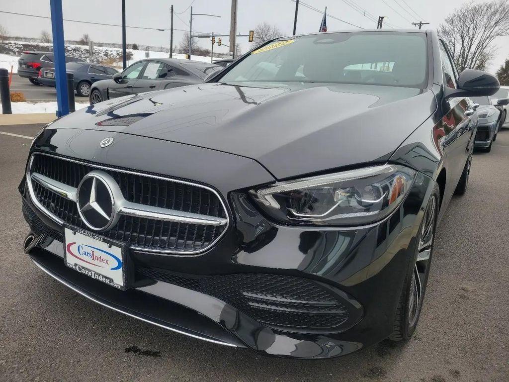 used 2022 Mercedes-Benz C-Class car, priced at $31,999