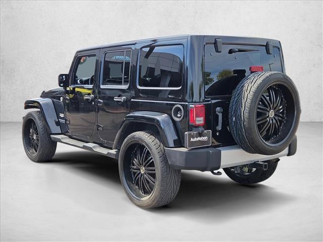 used 2014 Jeep Wrangler Unlimited car, priced at $16,982