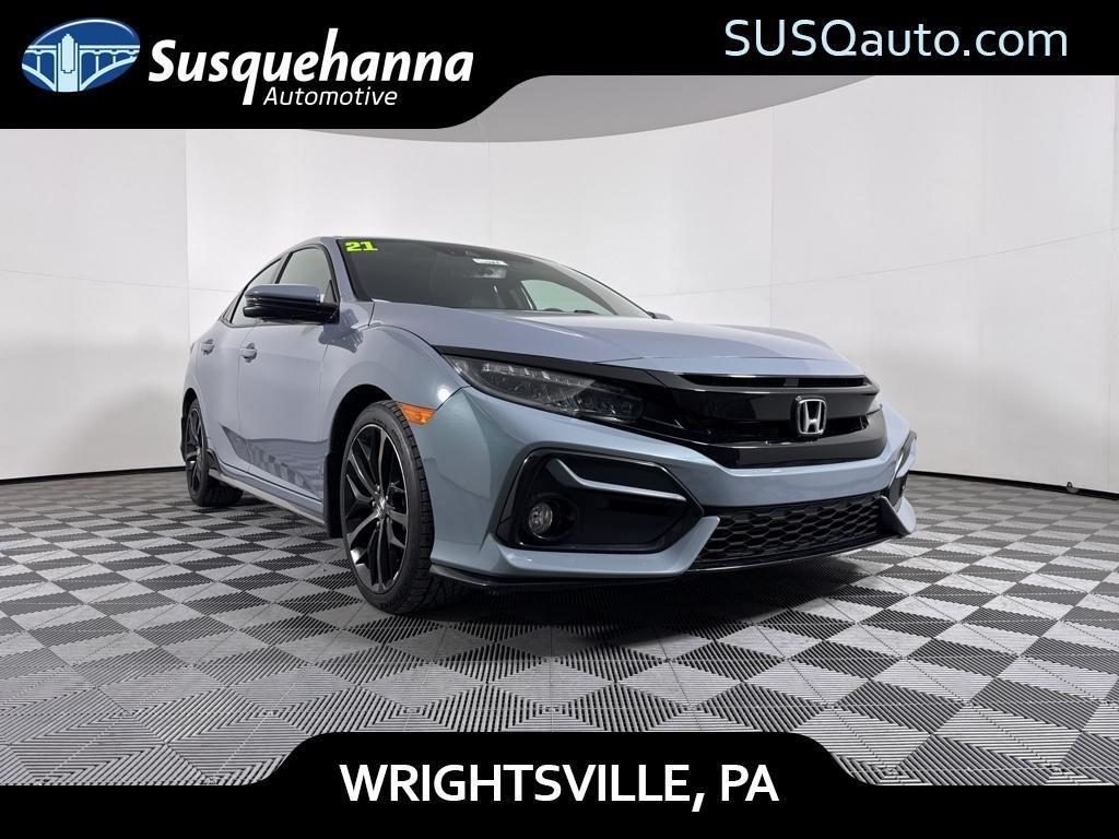 used 2021 Honda Civic car, priced at $18,064