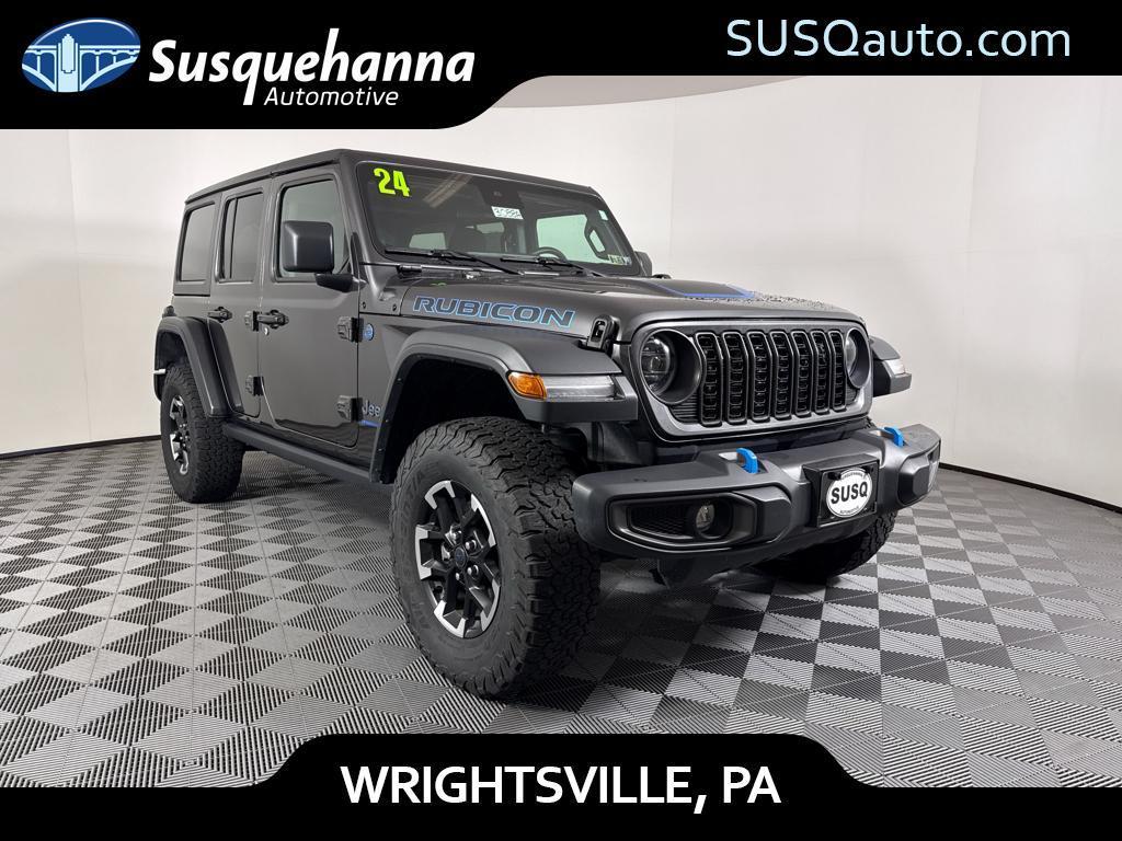 used 2024 Jeep Wrangler 4xe car, priced at $35,990